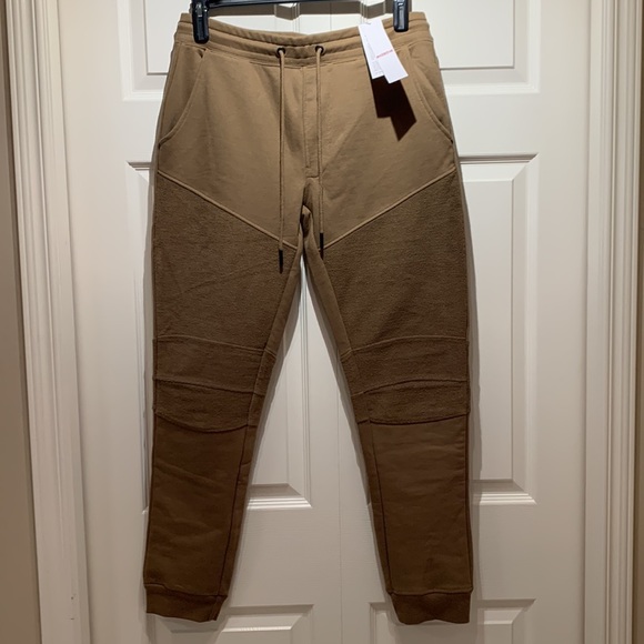 NWT Hudson Los Angeles sweatpants jogger unisex olive size M - Picture 3 of 11